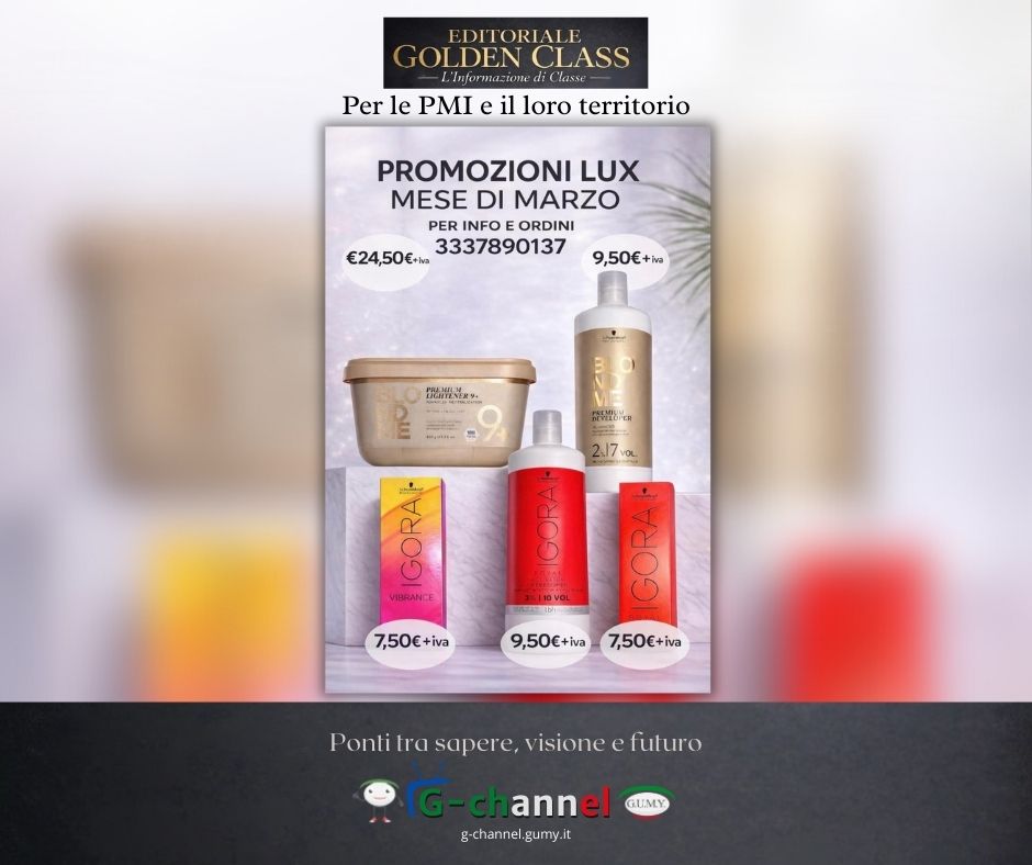 Promo Marzo Lux: Blondme e Igora protagonisti